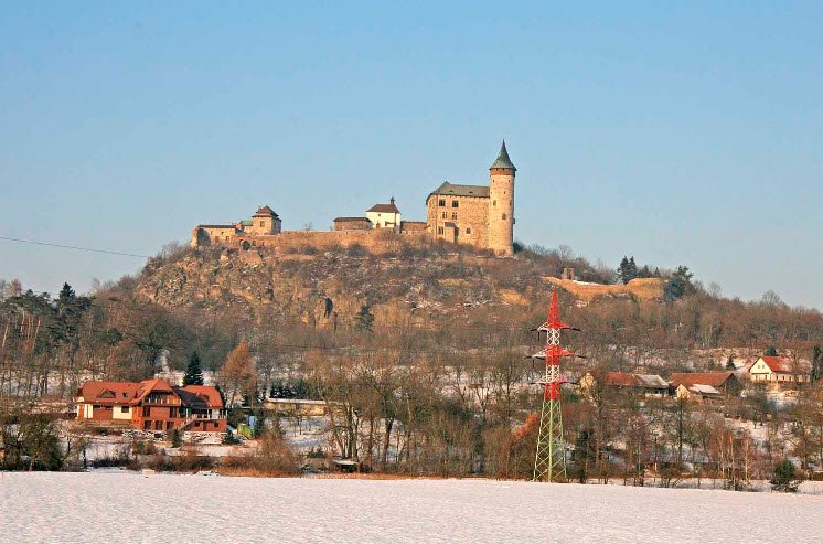 State Castle Kunětická Hora, Ráby, Czech Republic (Czechia)